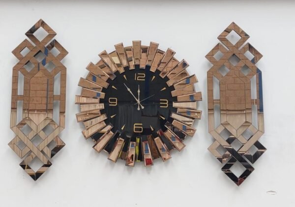 Clock and 2 mirror