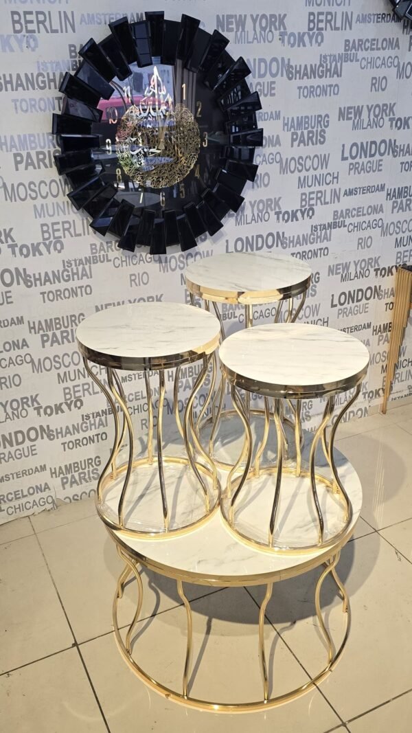 Tea tables 3+1