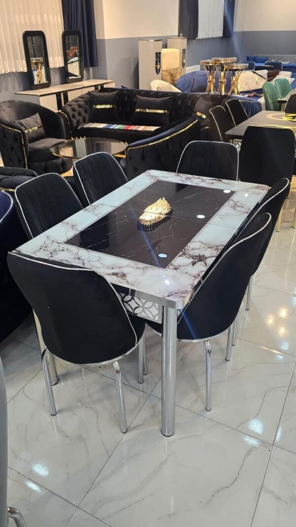 Dining Table with 6 Chairs