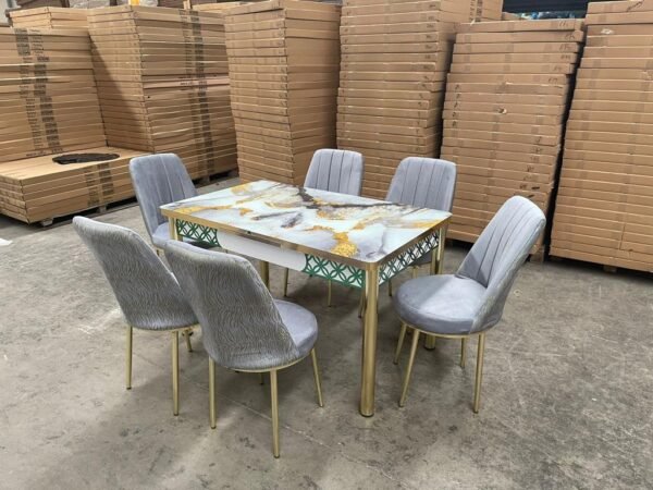 Dining Table with 6 Chairs