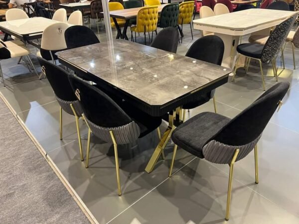 Dining Table with 6 Chairs