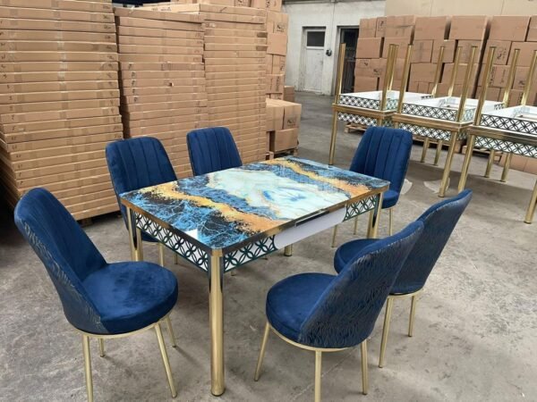 Dining Table with 6 Chairs